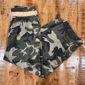 Free people army cargo pants